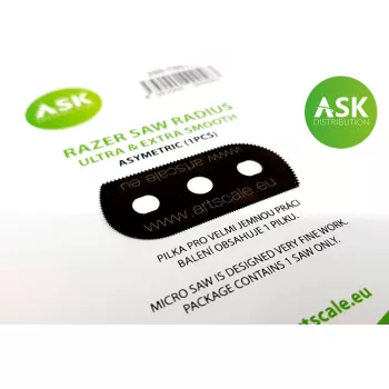   Art Scale - ASK žiletková pilka RADIUS pro velmi jemnou práci 100/65 zubů - 1 ks