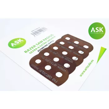   Art Scale - ASK žiletková pilka RADIUS pro velmi jemnou práci 100/65 zubů - 5 ks