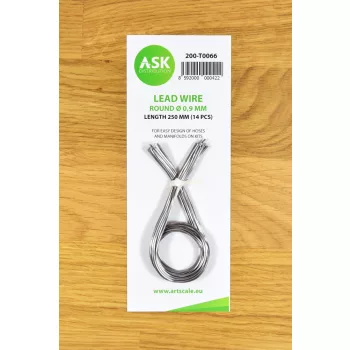 Art Scale - Lead Wire - Round Ø 0,9 mm x 250 mm (14 pcs)