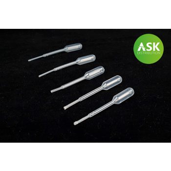 Art Scale - Pipettes for mixing colors Small Size 5x1ml