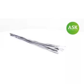   Art Scale - Lead Wire - Halfround  1,2 mm x 140 mm (cca. 14 pcs)