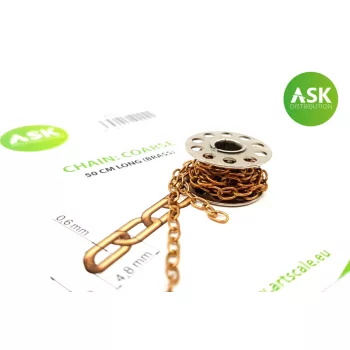 Art Scale - Chain: Coarse - 50 cm long (brass)