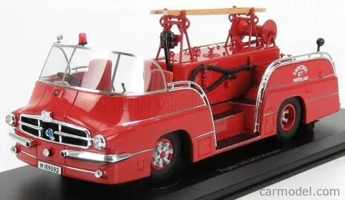Autocult - Pegaso 140 Dci Mofletes Scale Truck Fire Engine Spain 1959 Red