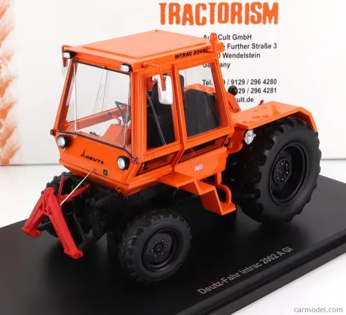 Autocult - Deutz Intrac 2002 A Gi Tractor Germany 1972 Orange