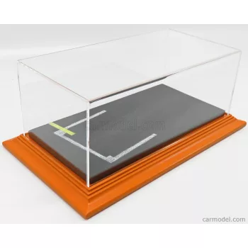   Atlantic - Vetrina Display Box Diorama Base Griglia Di Partenza - Starting Grid Base - Lungh.Lenght Cm 32.5 X Largh.Width Cm 16.5 X Alt.Height Cm 12.5 (Altezza Interna Cm 11.3) Plastic Display