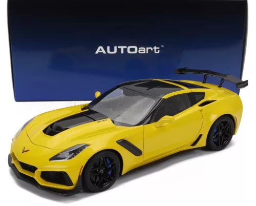 Autoart - CHEVROLET CORVETTE C7 ZR1 2017 RACING YELLOW