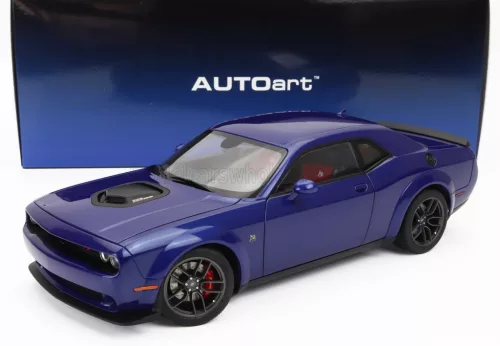 Autoart - DODGE CHALLENGER R/T SCAT PACK WIDEBODY 2022 INDINGO BLUE