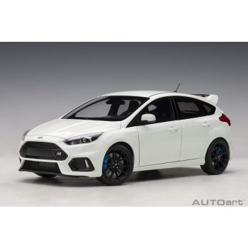   Autoart - 1:18 Ford Focus RS 2016 (frozen white) (composite model/full openings) – Autoart