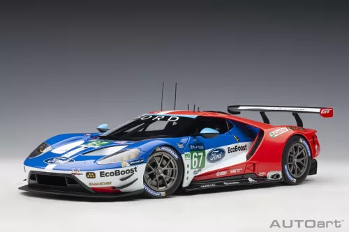 Autoart - Ford GT GTE Pro #67 Derani/Priaulx/Tincknel Le Mans 24h 2017 (composite model/full openings) - 