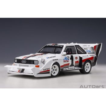  Autoart - 1:18 Audi Sport Quattro S1 Pikes Peak 1987 Rohrl #1 (Winner) (Composite Model/Full Openings)