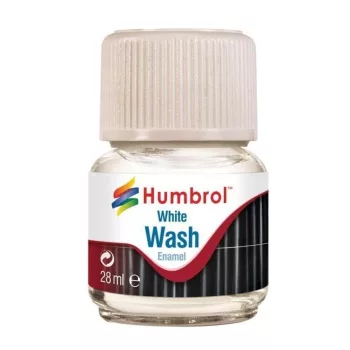 Humbrol - Humbrol Enamel Wash White 28 ml