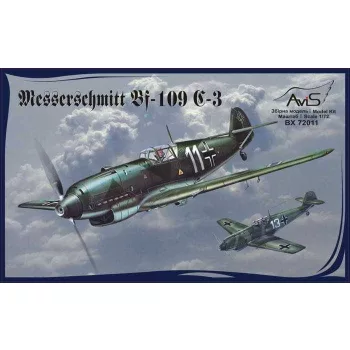 Avis - Me Bf-109 C-3 WWII German fighter