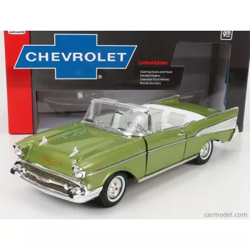 Autoworld - Chevrolet Bel Air Cabriolet Open 1957 Green Met