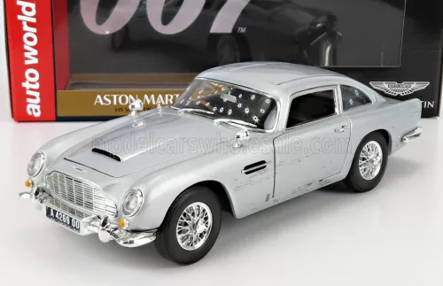 Autoworld - ASTON MARTIN DB5 1964 - 007 JAMES BOND - NO TIME TO DIE - NON E' TEMPO PER MORIRE SILVER