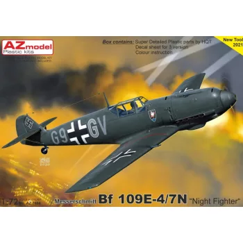 AZ Model - 1/72 Bf 109E-4/7N „Night Fighter“