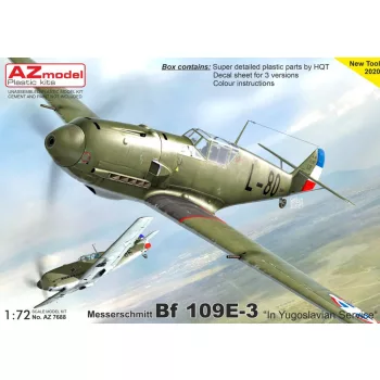AZ Model - 1/72 Bf 109E-3 „In Yugoslavian Service“