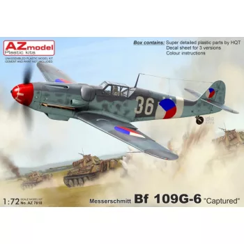 AZ Model - 1/72 Bf 109G-6 „Captured“