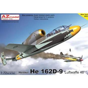 AZ Model - 1/72 Heinkel He 162D-9 "Luftwaffe 46"