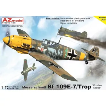 AZ Model - 1/72 Bf 109E-7/Trop "Croatian Eagles"