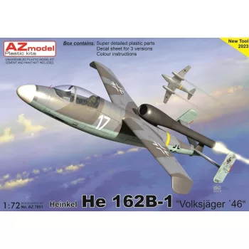 AZ Model - 1/72 Heinkel He 162B-1 "Volksjäger 46"