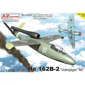 AZ Model - 1/72 Heinkel He 162B-2 "Volksjäger 46"