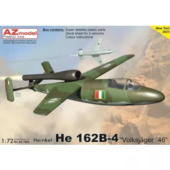 AZ Model - 1/72 Heinkel He 162B-4 "Volksjäger 46"