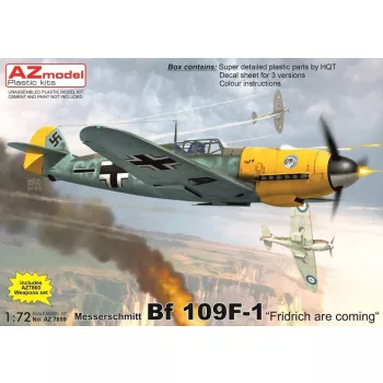 AZ Model - 1/72 Bf 109F-1 "Fridrich are coming"