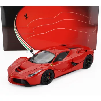   Bbr-Models - FERRARI LAFERRARI 2013 - BLACK RIMS ROSSO CORSA RED