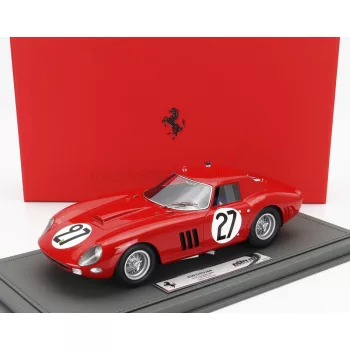   Bbr-Models - FERRARI 250 GTO/64 s/n.5573GT COUPE TEAM NORTH AMERICAN RACING N.A.R.T. N 27 24h LE MANS 1964 FERNAND TAVANO - BOB GROSSMAN RED