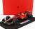 Bbr-Models - FERRARI F1  SF-23 TEAM SCUDERIA FERRARI N 16 4th MONZA ITALY GP 2023 CHARLES LECLERC - CON VETRINA - WITH SHOWCASE RED BLACK YELLOW
