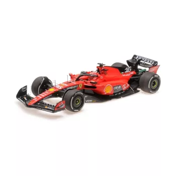   Bbr-Models - FERRARI F1  SF-23 TEAM SCUDERIA FERRARI N 16 4th SINGAPORE GP 2023 CHARLES LECLERC RED BLACK