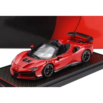   Bbr-Models - FERRARI SF90 XX STRADALE SPIDER 2024 ROSSO CORSA 322 - RED BLACK