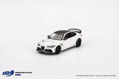 Bbr-Models - 1:64 Alfa Romeo Giulia GTAm White 2021