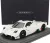 Bbr-Models - PAGANI HUAYRA R 2021 - CON VETRINA - WITH SHOWCASE BIANCO BENNY - WHITE BLACK