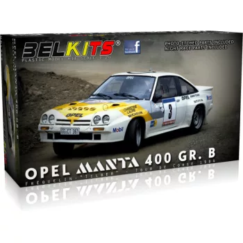   BELKITS - OPEL MANTA 400 GR.B Tour de corse 1984 Frequelin -"Tilber"