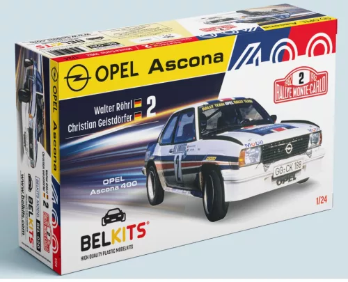 BELKITS - Opel Ascona 400 - Rally Monte Carlo 1982