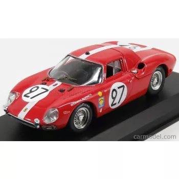   Best-Model - Ferrari 250Lm Scuderia Filipinetti N 27 24H Le Mans 1965 A.Boller - D.Spoerry Red White