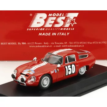   Best-Model - ALFA ROMEO GIULIA TZ N 150 TOUR DE FRANCE 1964 JEAN ROLLAND - GABRIEL AUGIAS RED