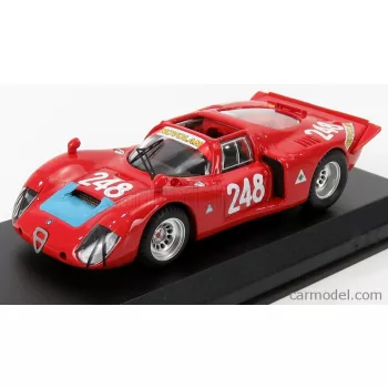   Best-Model - Alfa Romeo 33.2 N 248 Targa Florio 1969 Pinto - Alberti Red