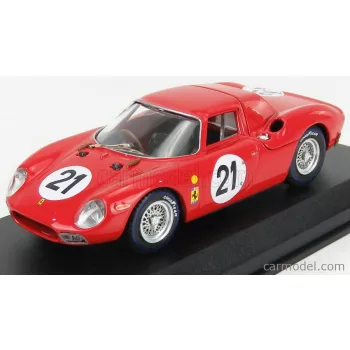   Best-Model - Ferrari 250Lm 3.3L V12 Team N.A.R.T. North American Racing N 21 Winner 24H Le Mans 1965 M.Gregory - J.Rindt Red