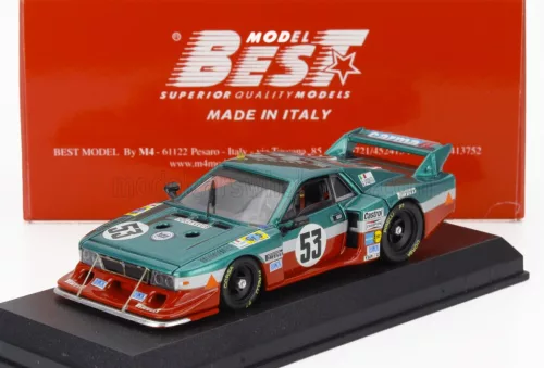 Best-Model - LANCIA BETA MONTECARLO TURBO TEAM LANCIA CORSE N 53 24h LE MANS 1980 CARLO FACETTI - MARTINO FINOTTO GREEN RED
