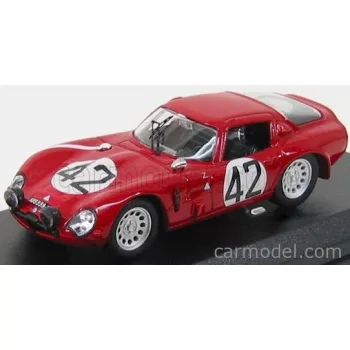   Best-Model - Alfa Romeo Tz2 N 42 24H Le Mans 1965 Zuccoli - Geky Red
