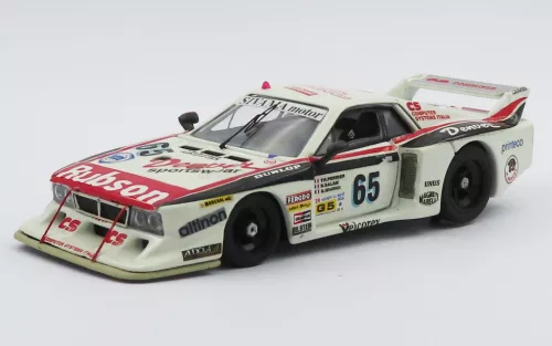 Best-Model - LANCIA BETA MONTECARLO TURBO TEAM SIVAMA DI GALLIATE N 65 24h LE MANS 1982 GIANNI GIUDICI - THIERRY PERRIER - BERNARD SALAM WHITE RED