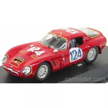   Best-Model - Alfa Romeo Tz2 N 124 Targa Florio 1967 Sangri-La - Federico Red
