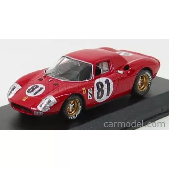   Best-Model - Ferrari 250Lm N 81 Daytona 1968 Piper - Gregory Red