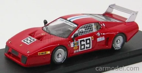 Best-Model - Ferrari 512Bb Lm N 69 Daytona 1980 Dievdonn - Henn Red