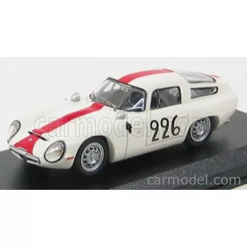   Best-Model - Alfa Romeo Tz1 N 226 Mont Ventoux 1964 Ramu - Caccia White Red