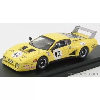   Best-Model - Ferrari 512Bb Lm N 42 Silverstone 1981 Bond - Bell - Griswor. Yellow