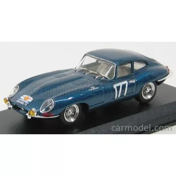   Best-Model - Jaguar E-Type Coupe N 177 Tour De France 1963 Cardi - Klukaszewski Blue Met