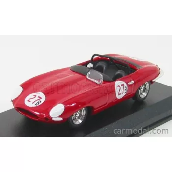   Best-Model - Jaguar E Type Spider N 27 Riverside 1961 Krause Red
